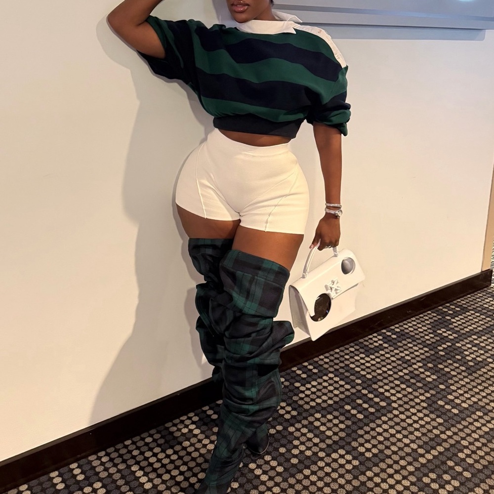 Blue Clues Collar Top